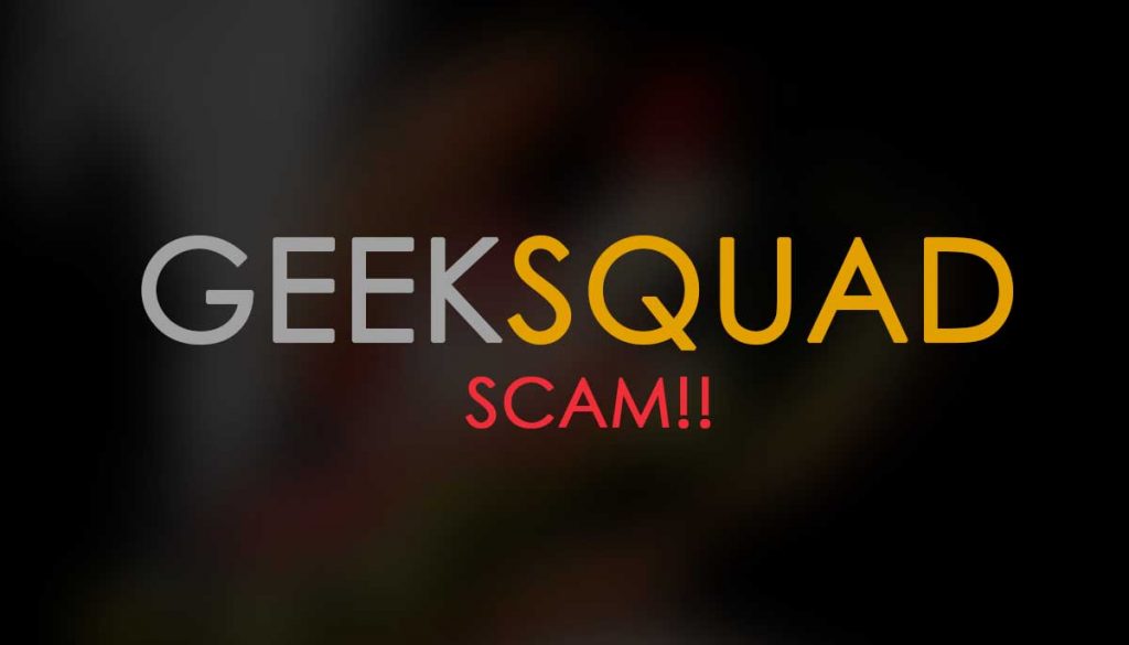 What to do if you receive Geek squad scam email