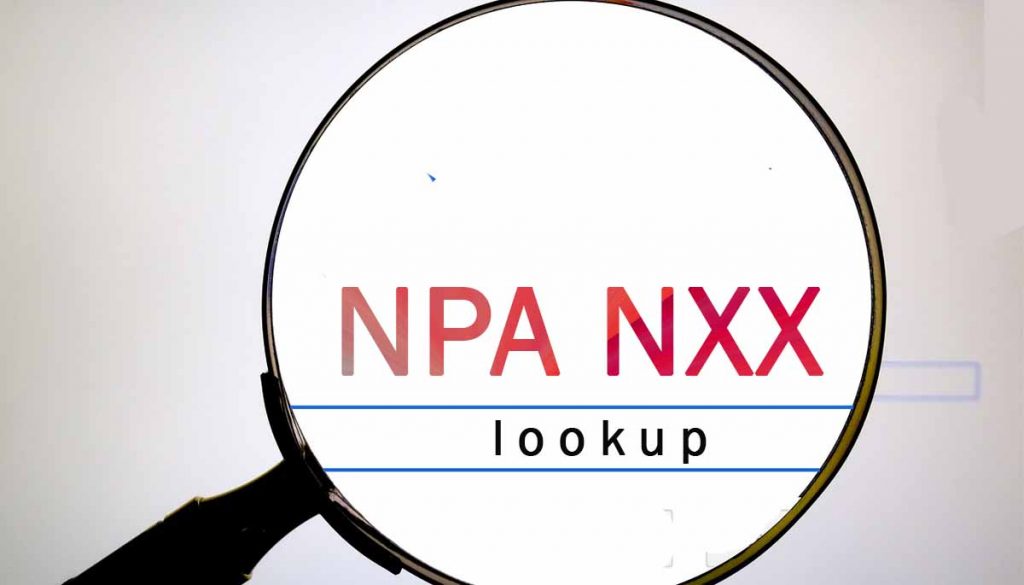 npa nxx lookup